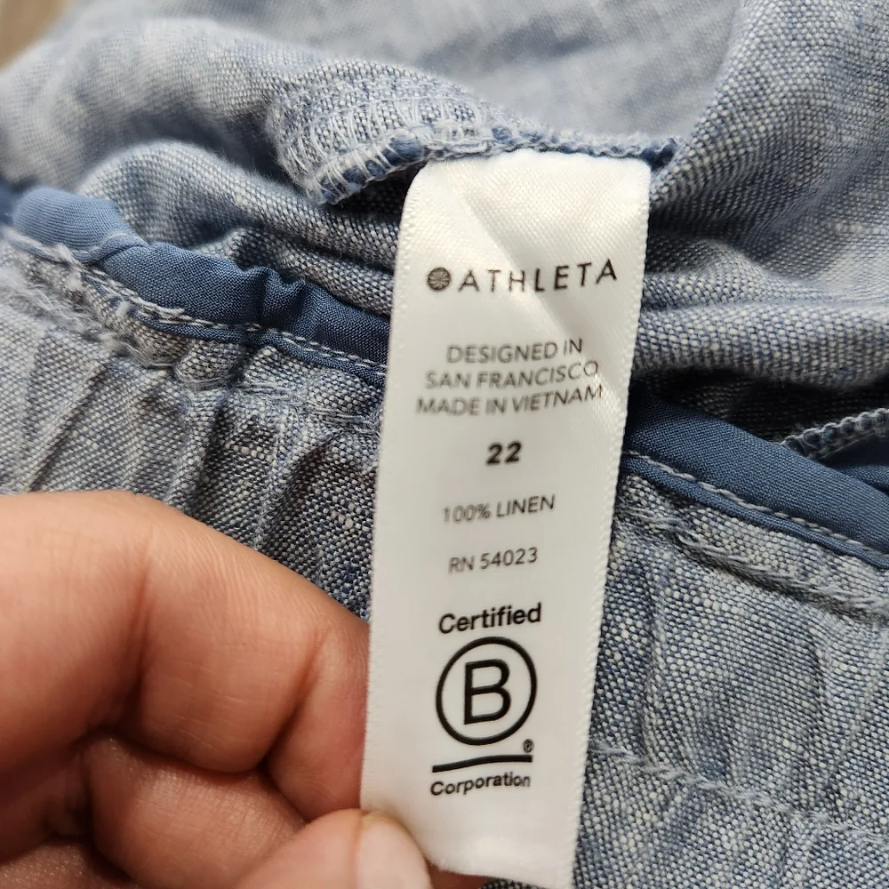 Athleta Cabo Linen 4